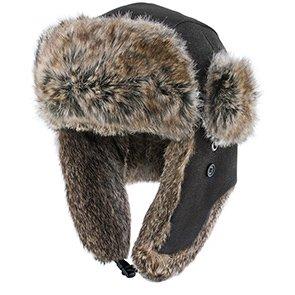 Walrus Hats Faux Fur Brown Trapper Hat Discounts Cheap Pice