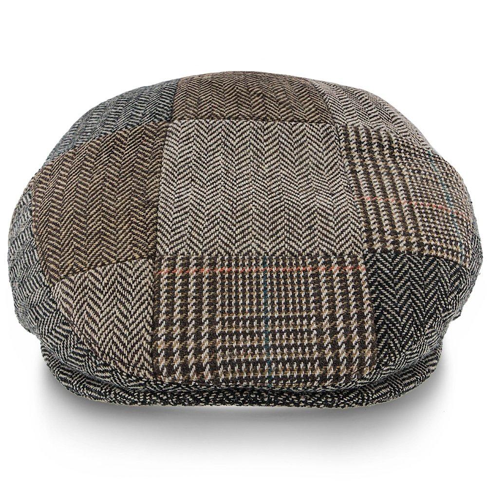 Tribeca - Walrus Hats Grey Tweed Patchwork Ivy Cap Best Sale Online