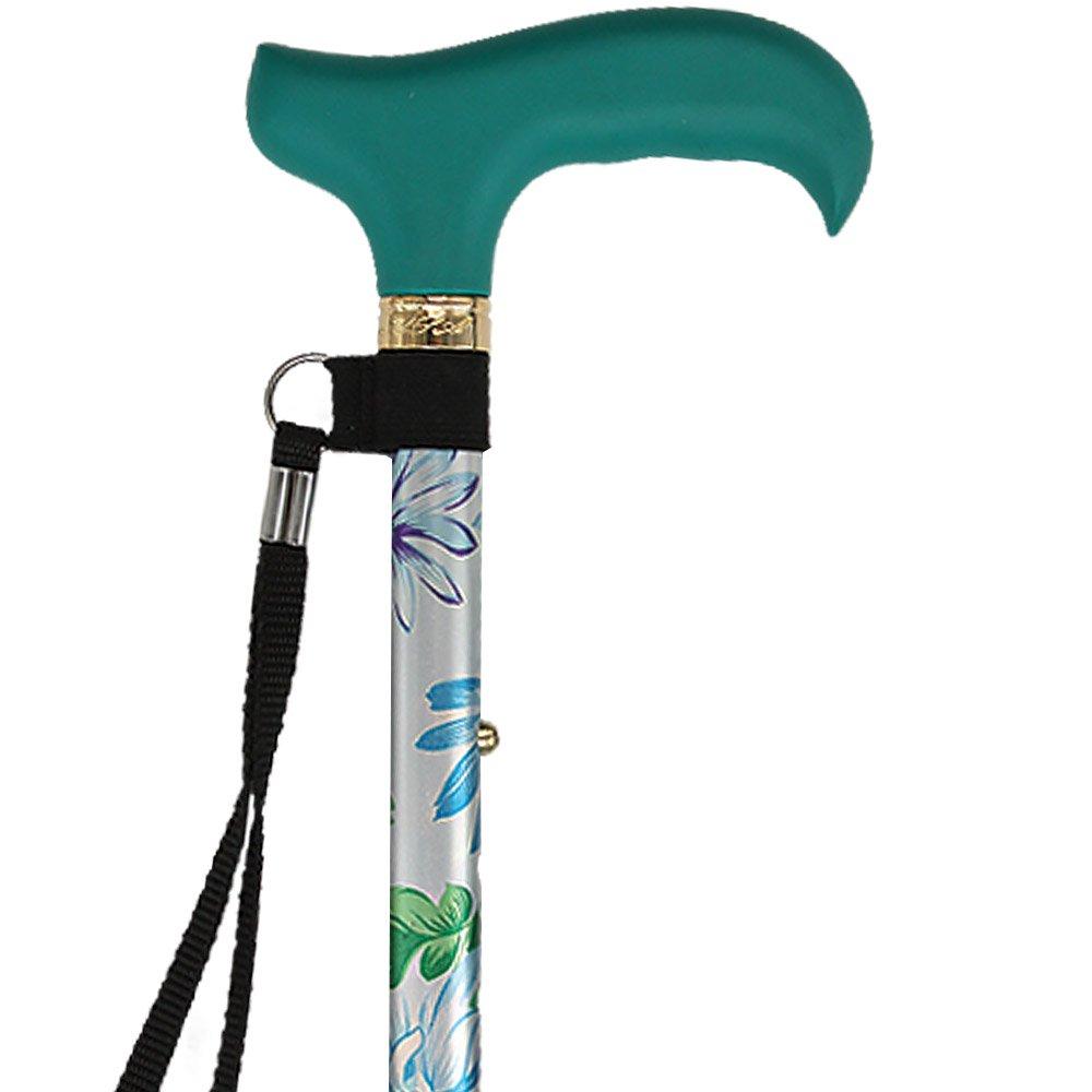 Glorious Gardens Folding Cane - Adjustable w/ SafeTbase Sale Browse