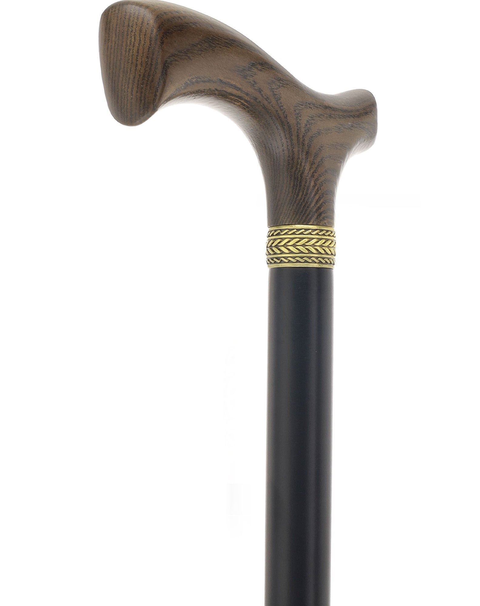 Black Ash Comfort Fritz Cane: Sleek Beechwood Shaft Free Shipping Geniue Stockist