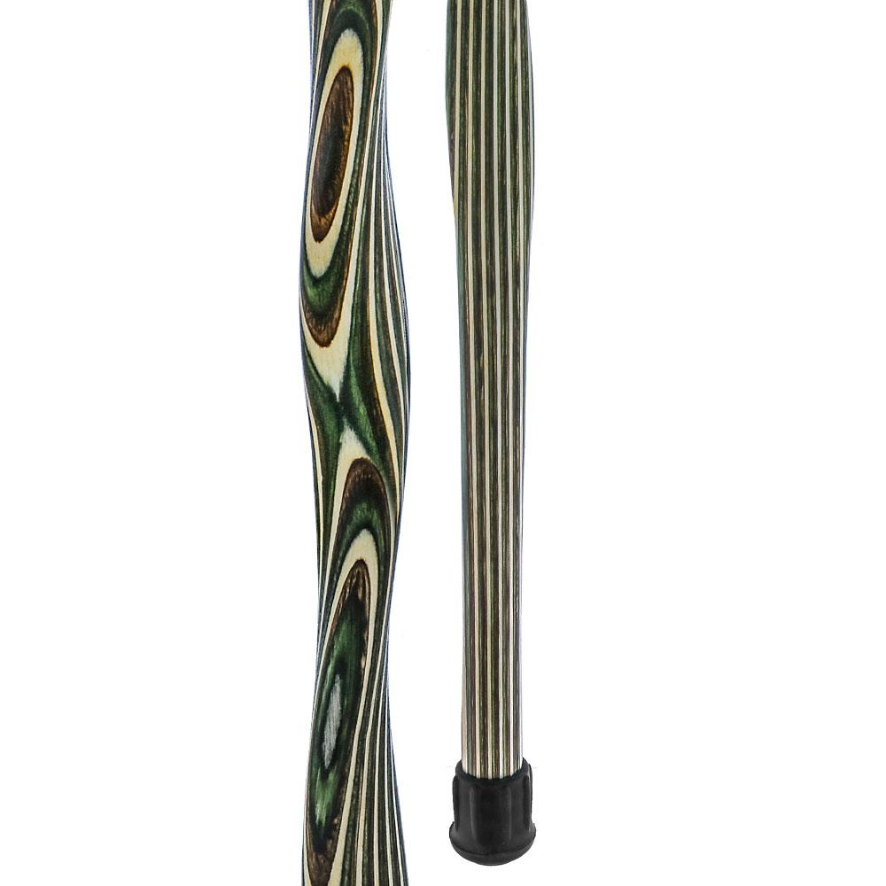 USA-Made Twisted Field & Stream Cane: Colorwood Laminate Free Shipping Fashionable