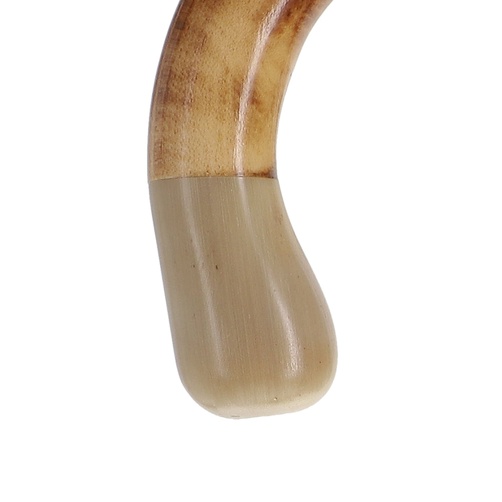 Scratch and Dent Blonde Horn Ball Tourist Cane With Light Maple Shaft V1557 Buy Cheap Classic