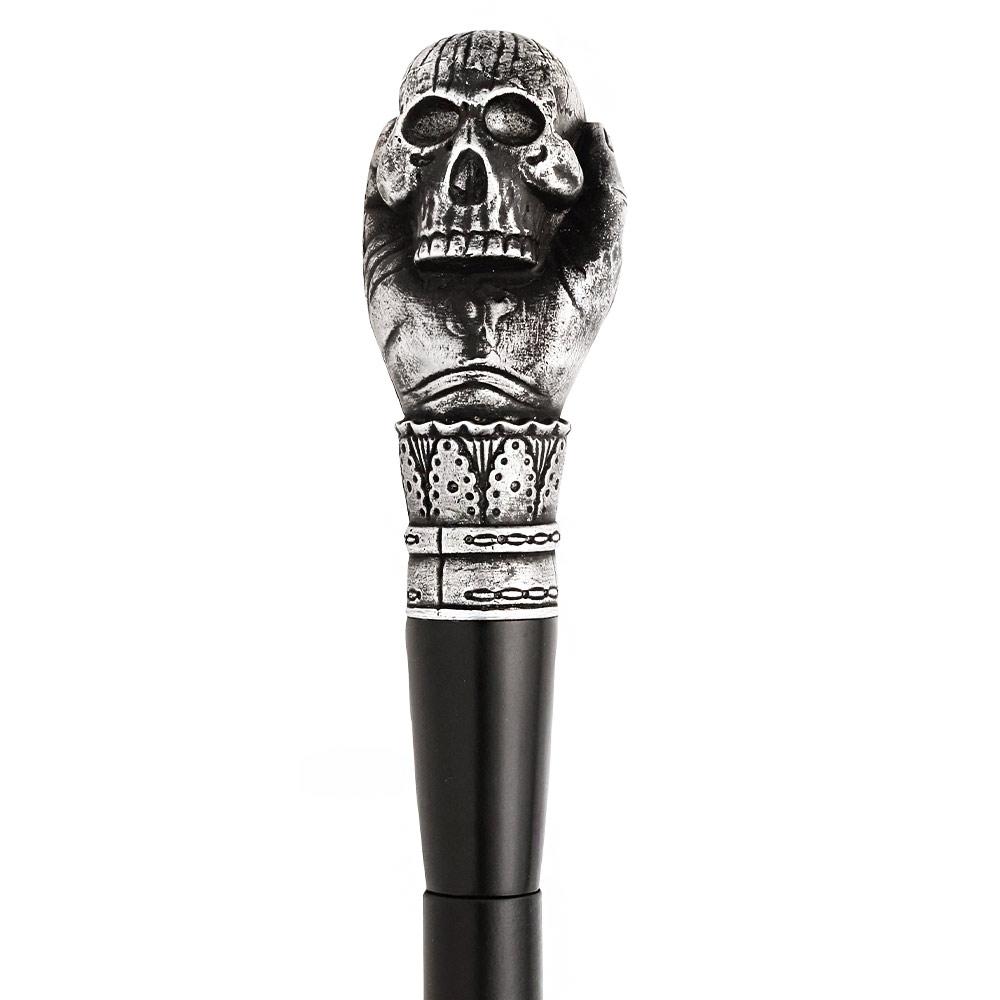 Skull in Hand Walking Cane Cheap Pice Top Quality