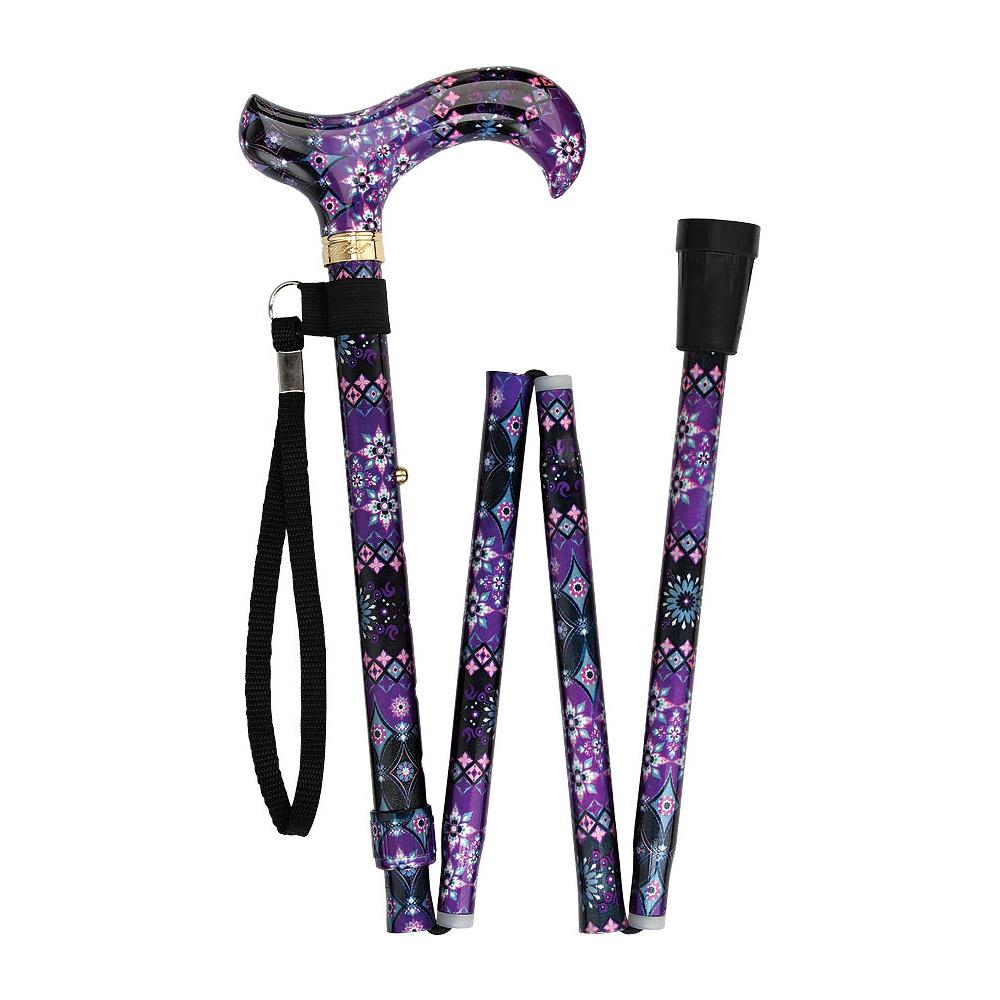 Pretty Purple: Designer Pattern Folding Adjustable Cane Outlet Locations