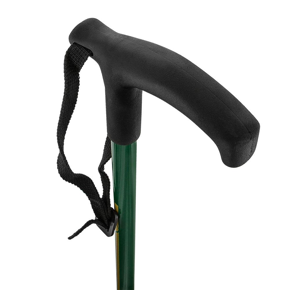 Highlander Trekking Pole: Green & Gold, Wrist Strap Outlet Clearance