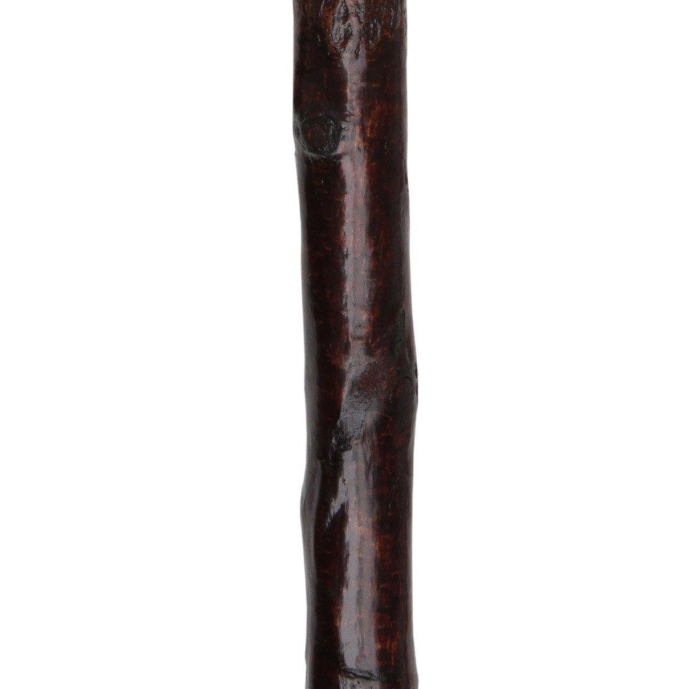 Genuine Blackthorn Wood Derby Walking Cane With Green Beech wood Handle and Shamrock Sale 2025 Unisex