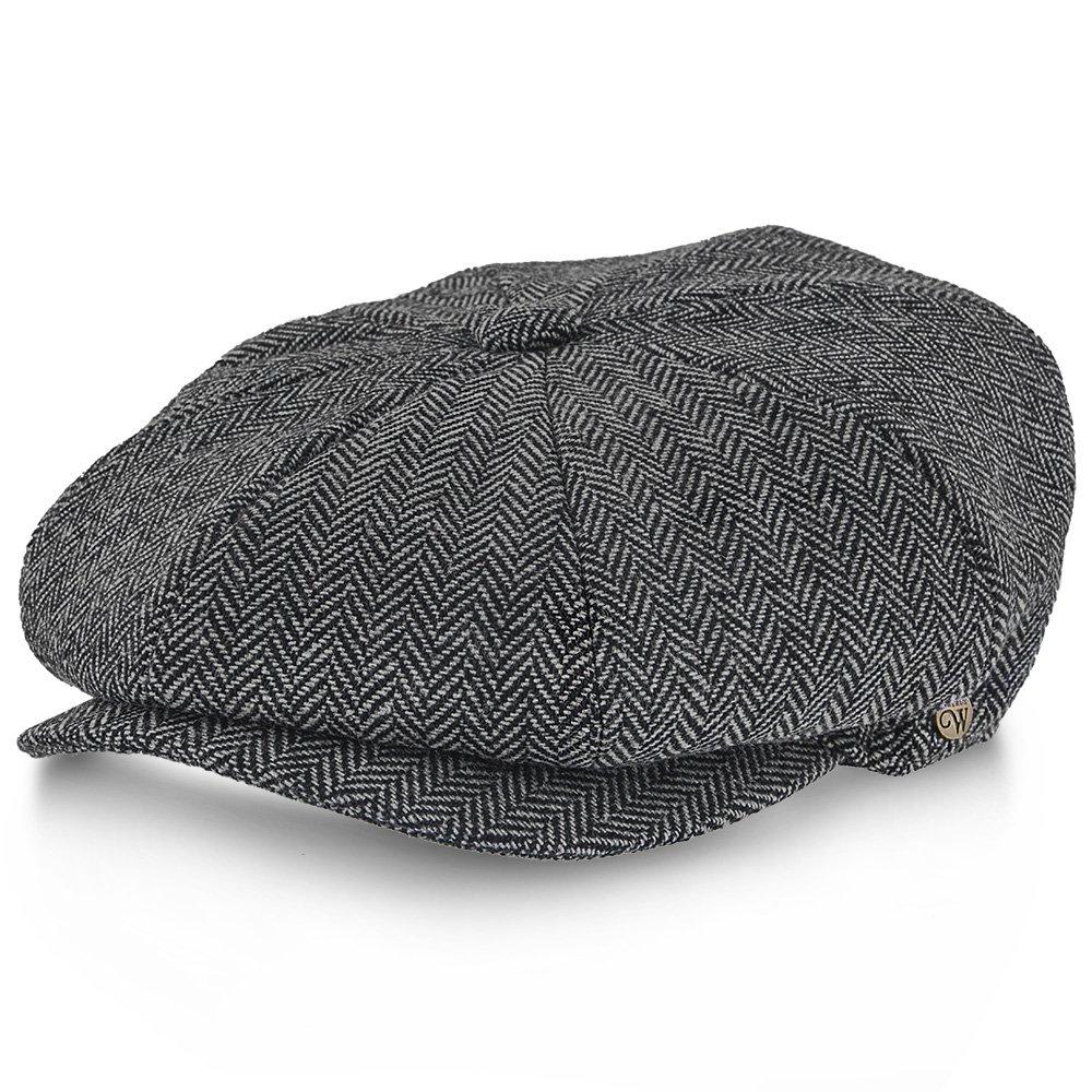 Shelby - Walrus Hat Wool Blend 8 Panel Newsboy Cap Reliable Sale Online
