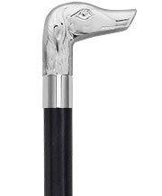 Chrome Plated Dog Handle Walking Cane w/ Custom Shaft and Collar Cheap Sale 2025