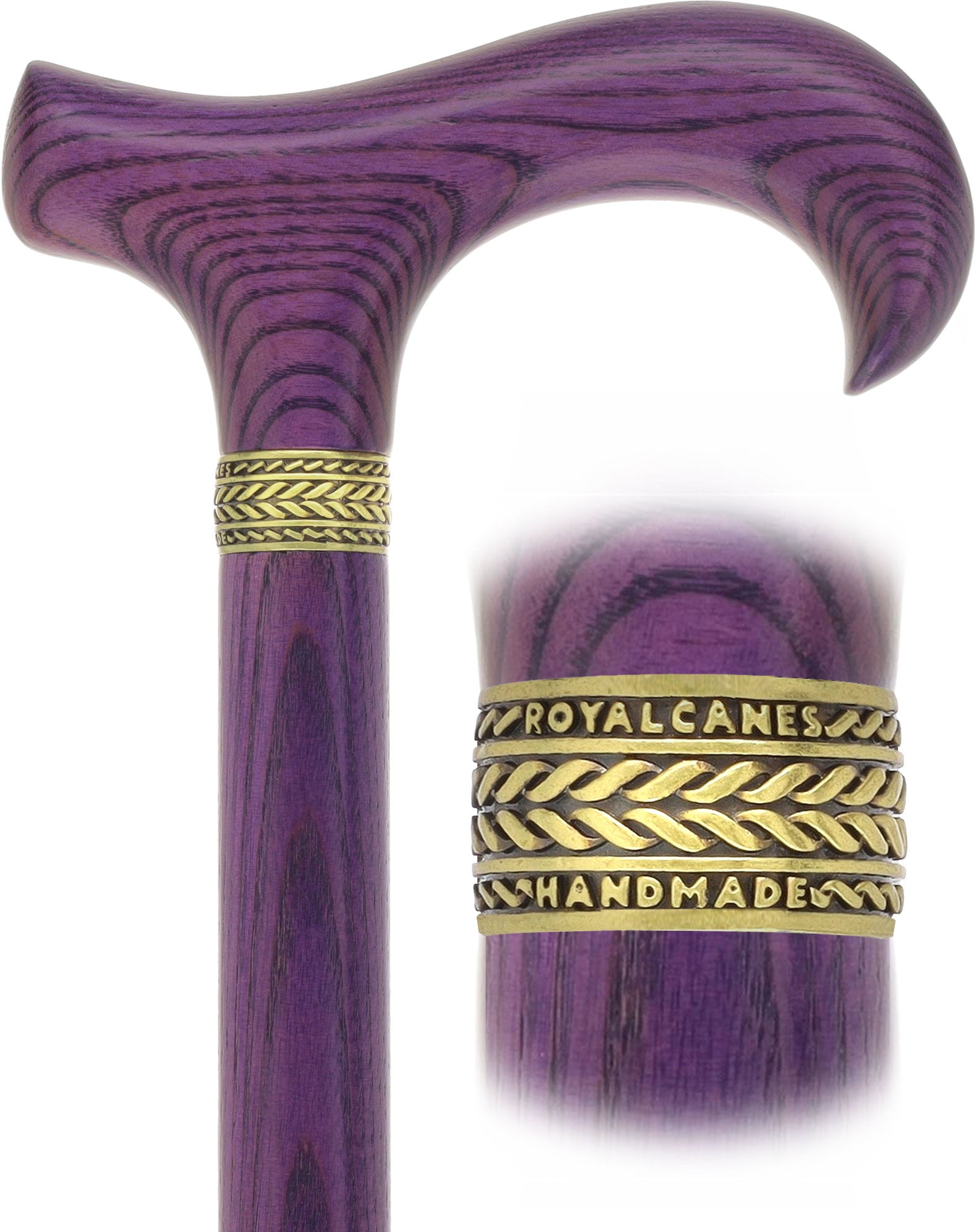 Super Strong Derby Handle Cane - Ash Wood, Pewter Wheat Collar, Matching Stain, 3 Color Options Buy Cheap With Mastercard