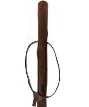 Sturdy Chestnut Hiking Staff - Combi Tip, Stained Cheap New Styles