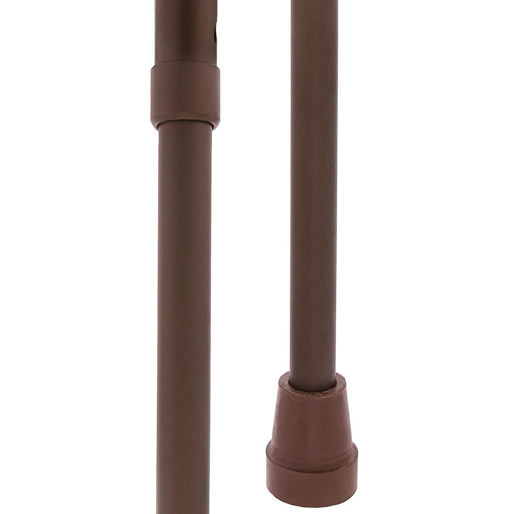 Scratch and Dent Brown Designer Adjustable Derby Walking Cane V1695 Free Shipping Purchase