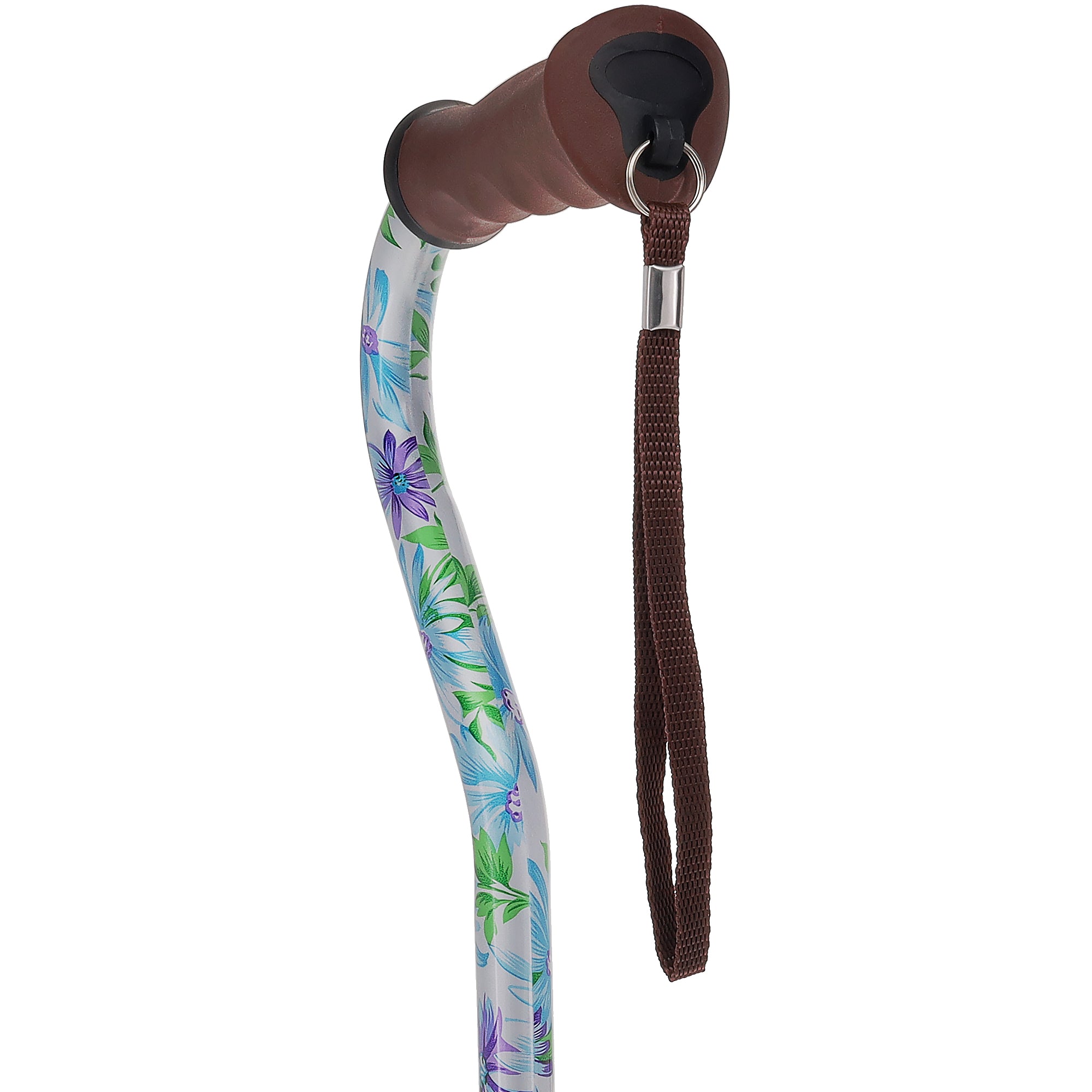 Heavenly Gardens: Comfort Grip Adjustable Offset Walking Cane Cheap Official