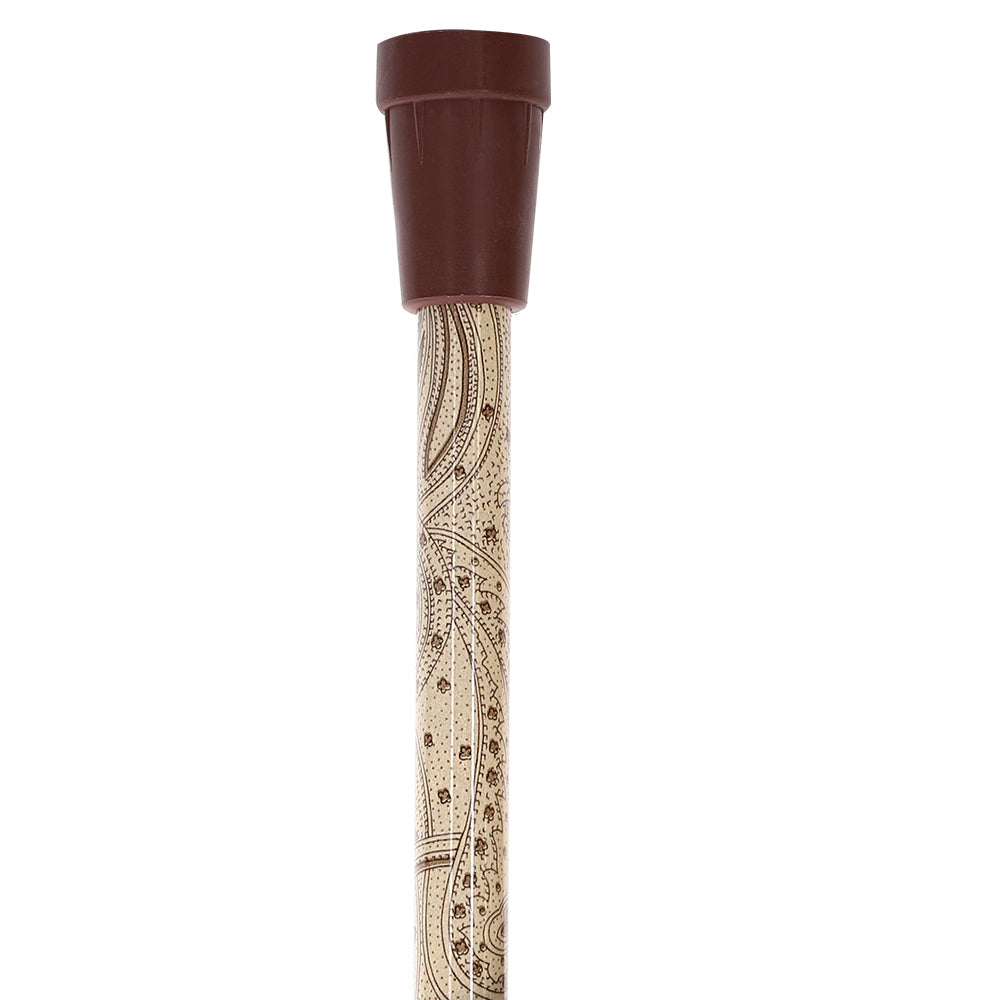 Scratch and Dent Rhinestone Pearlz Designer Folding Cane: Creme Swirl Handle V3373 Free Shipping Reliable