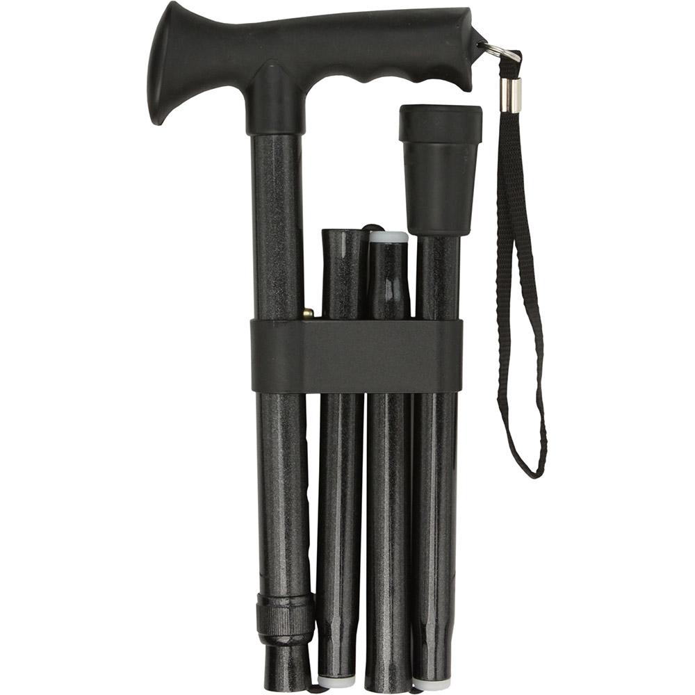 Comfort Grip Black Adjustable Folding Walking Cane Outlet Release Dates