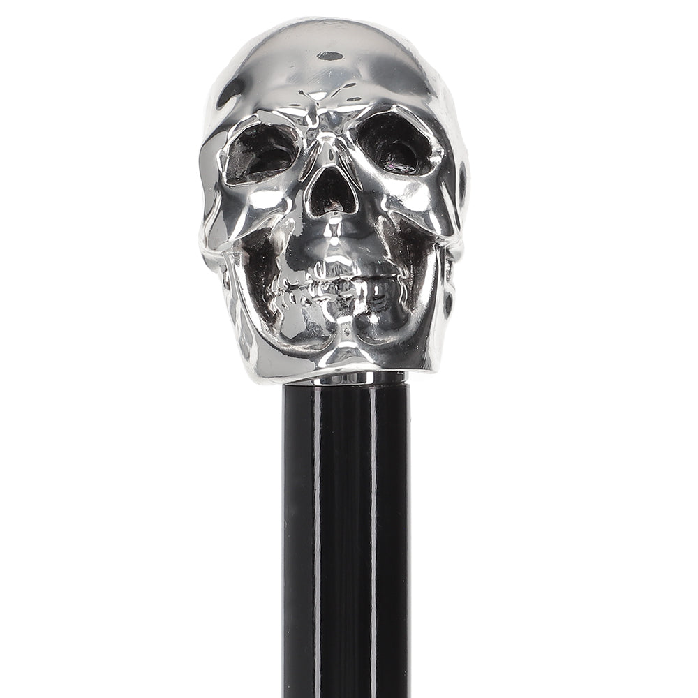 Italian Import: 925r Silver Skull Luxury Walking Stick Cheap Sale Footlocker Pictures