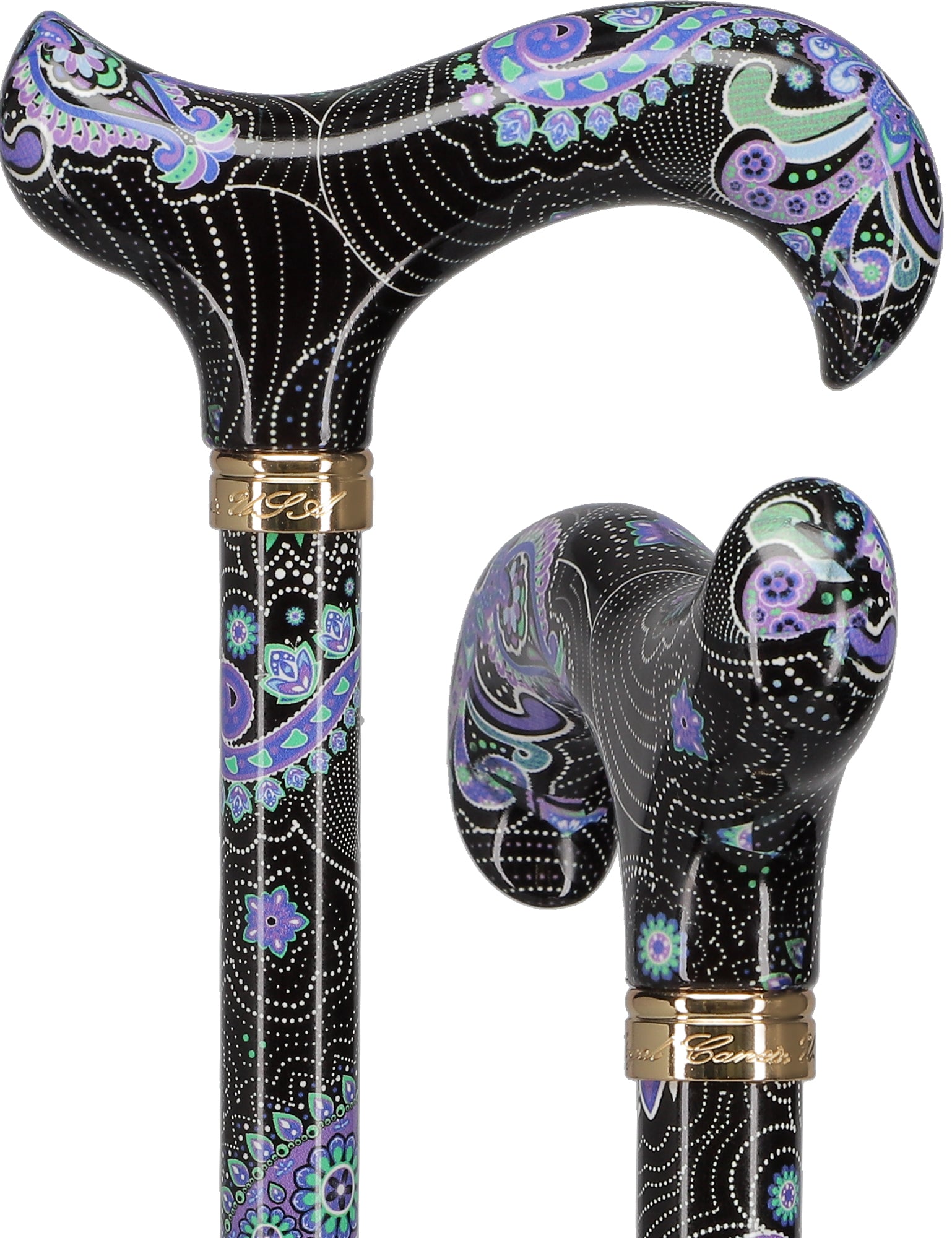 Purple Majesty: Designer Adjustable Cane w/ Patterned Handle Sale Deals