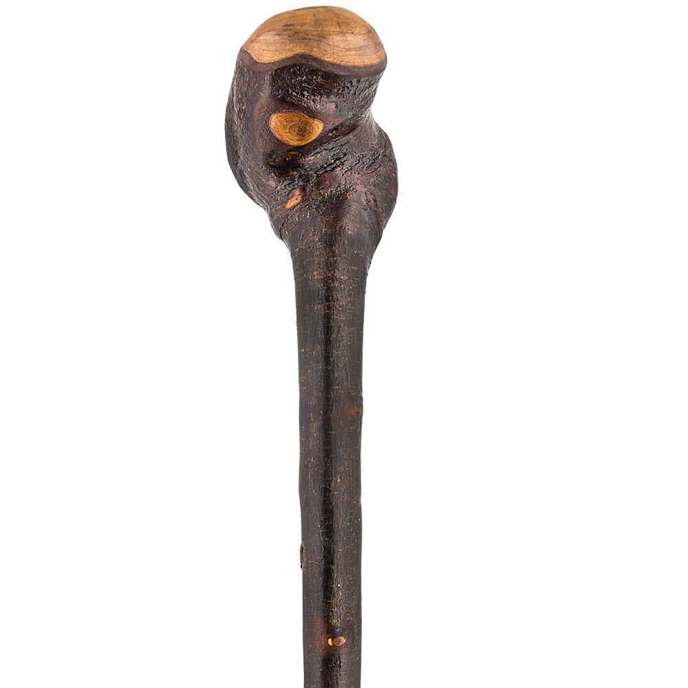 Natural Artisan's Select Irish Blackthorn Root Knobbed Walking Stick Discount Big Sale