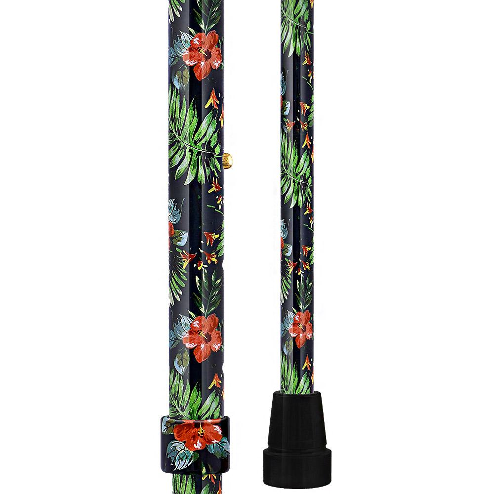 Island Way: Designer Folding Cane with Patterned Handle Visa Payment Cheap Pice