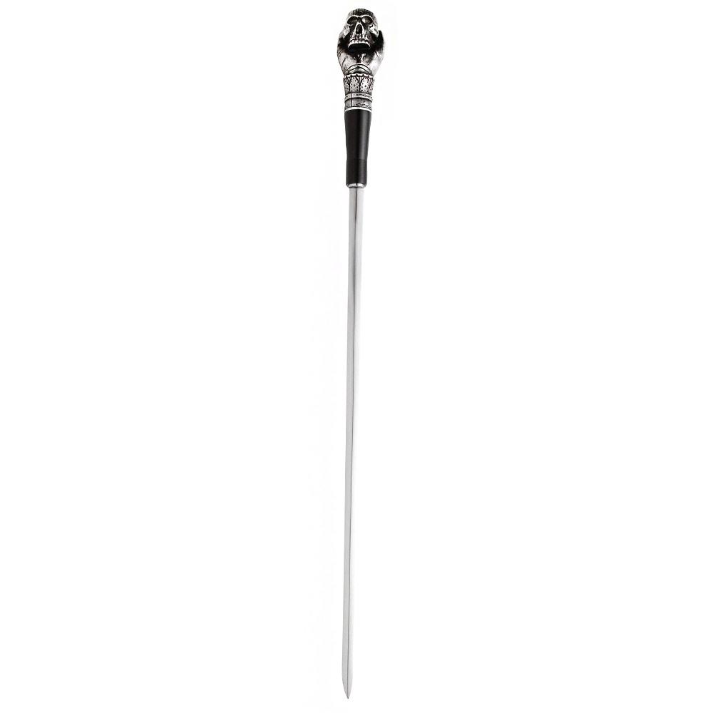 Skull in Hand Pewter Sword Cane Shop Offer