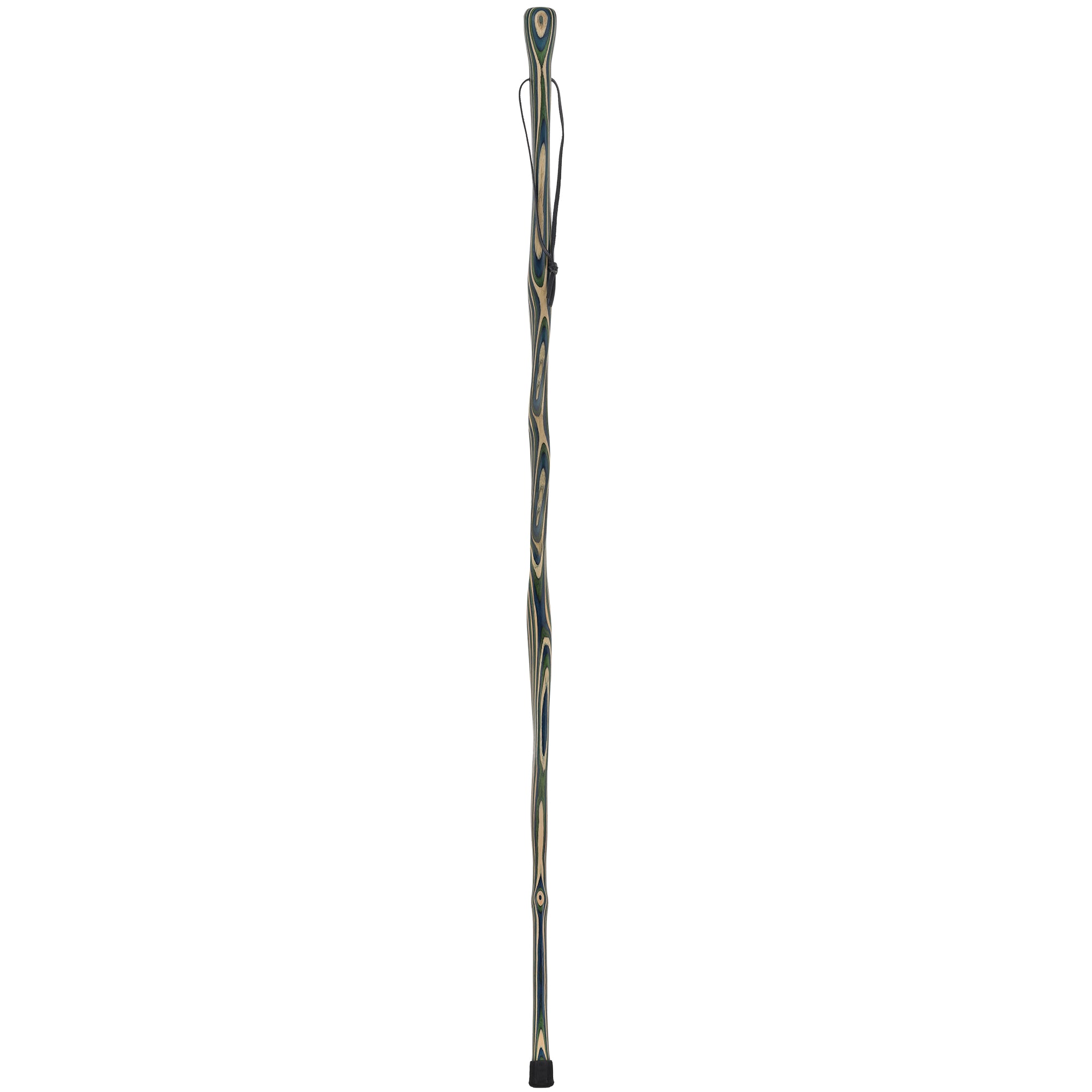 USA-Made Blue/Green/Brown Light Hiking Staff: Maple, Compass Brand New Unisex Sale Online