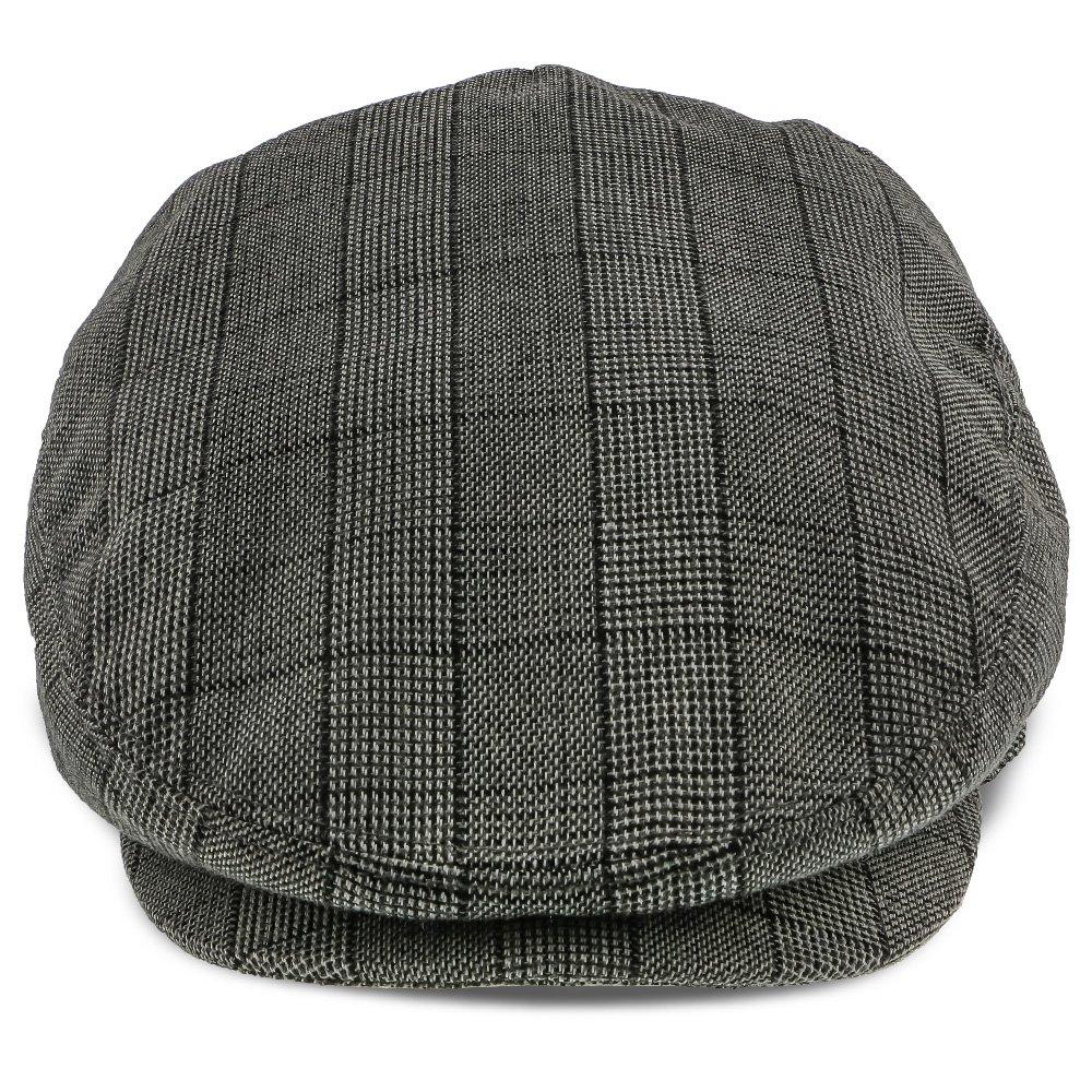 Director - Walrus Hats Grey Plaid Polyester Ivy Cap Excellent Sale Online