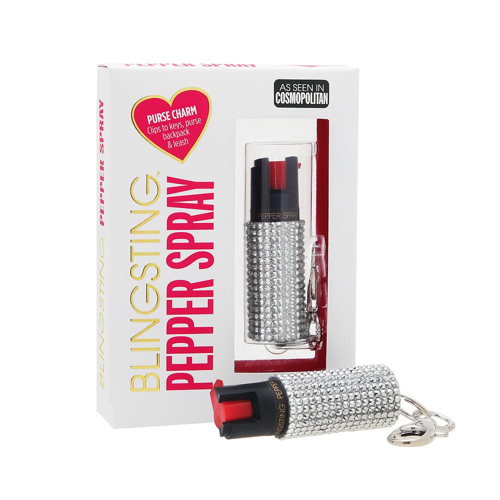 Bling Sting Pepper Spray: Studded, Clip-on 1/2 oz Wide Range Of Online