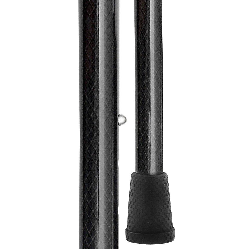 Scratch and Dent Premium Carbon Fiber Cane, Tripe Wound, Adjustable & Foldable V3449 Inexpensive Sale Online