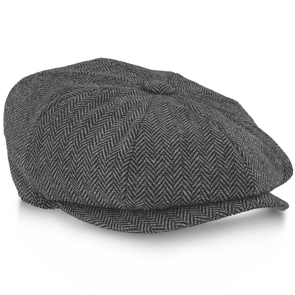Shelby - Walrus Hat Wool Blend 8 Panel Newsboy Cap Reliable Sale Online