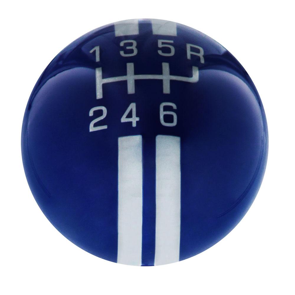 Dark Blue & Pearl Gray Rally Shift Round Knob Cane w/ Custom Wood Shaft & Collar Online Online With Mastercard