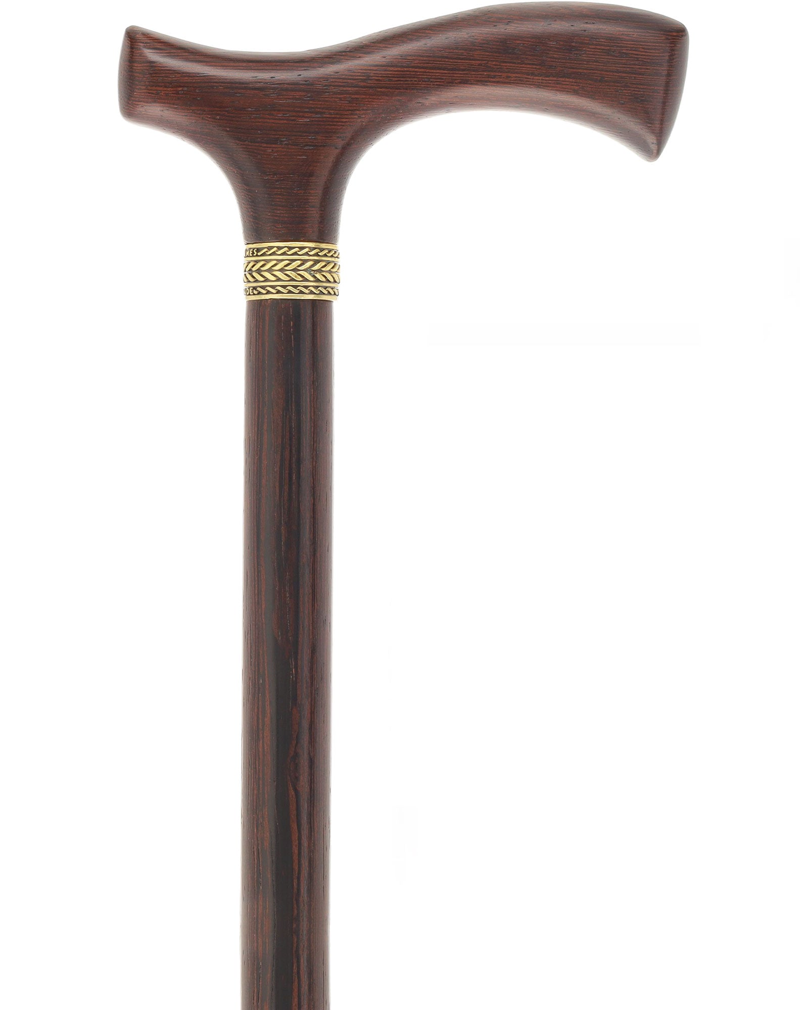 Scratch and Dent Genuine Wenge Wood Fritz Handle Walking Cane V3448 Cheap Pirce