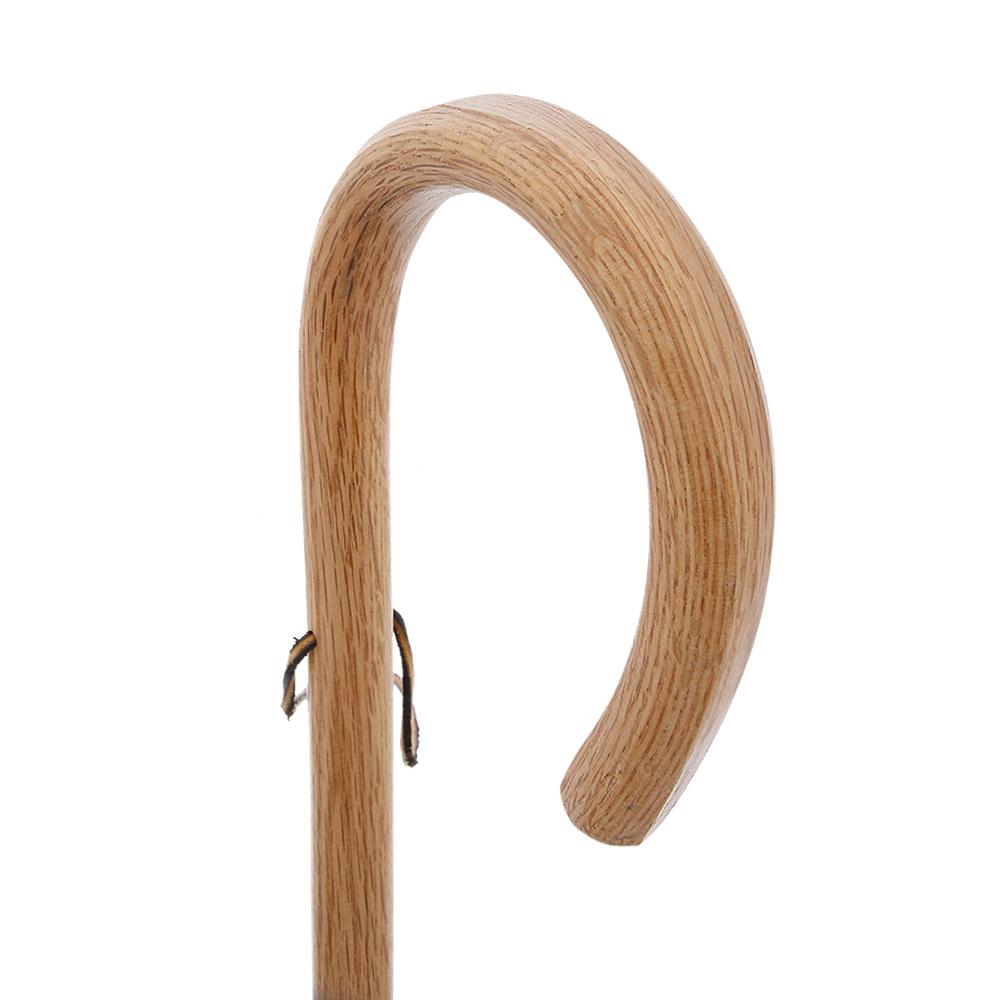 Classic Oak Crook Cane: Natural Rustic Elegance Sale Online Shop