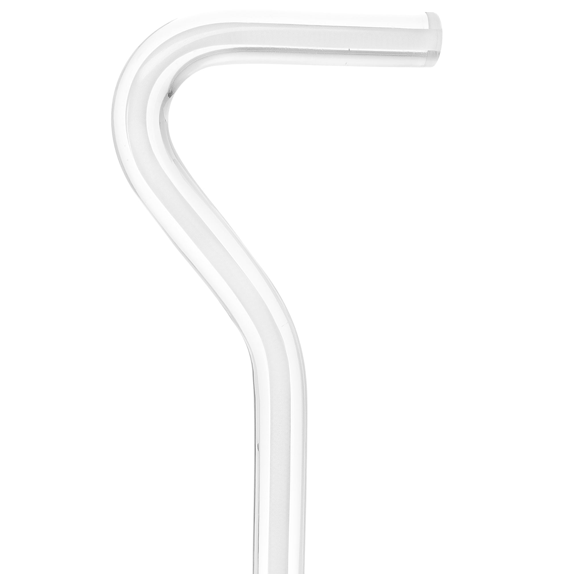 Porcelain In Ice Cane: White Line in Translucent Clear Shaft Clearance Wiki