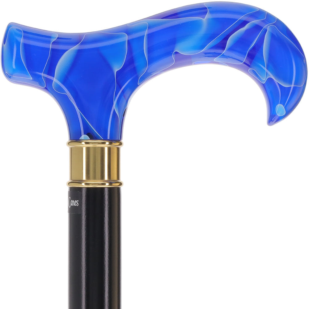 Super Strong Arctic Blue Derby: Extra Long Pearlescent Handle Cheap Sale Cheapest