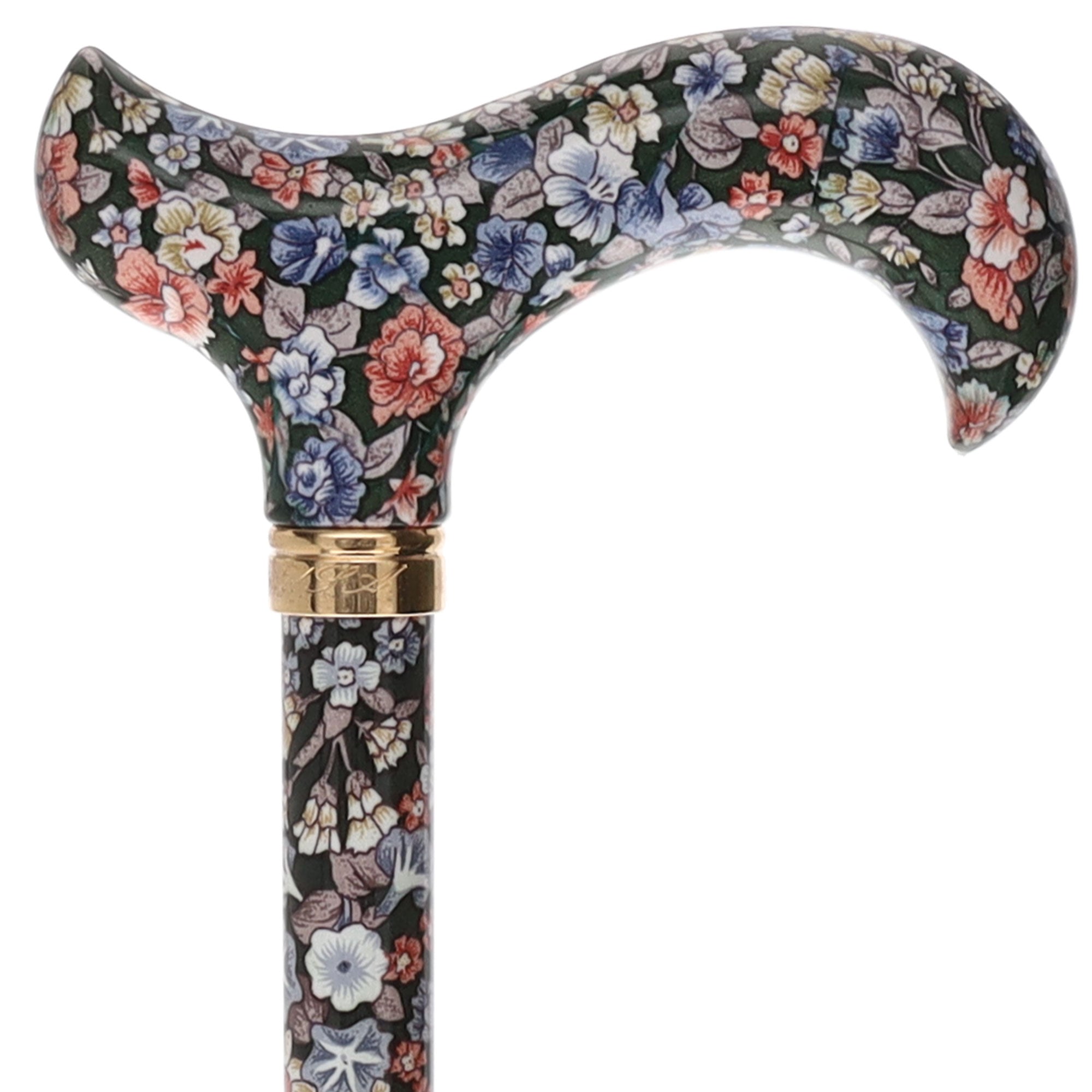 Limited single item listing: Pink and Blue Floral Derby cane Cheap Sale Amazon