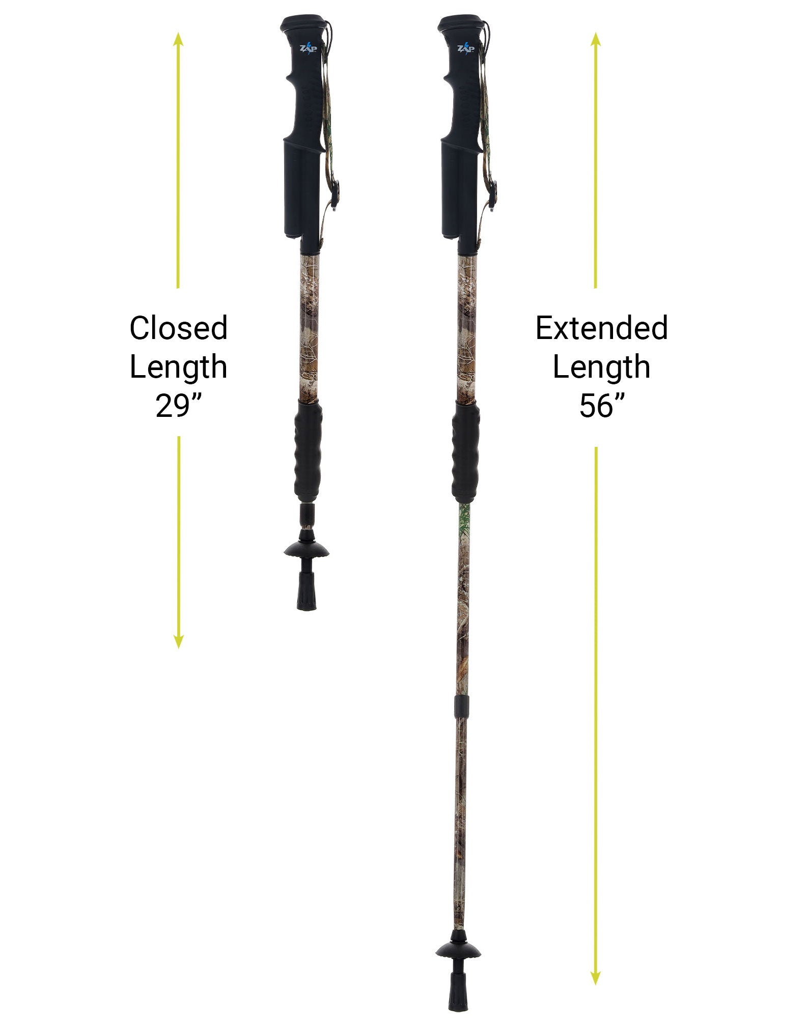 Zap RealTree  Hike 'n' Strike with Flashlight Hiking Staff Outlet Lowest Pice