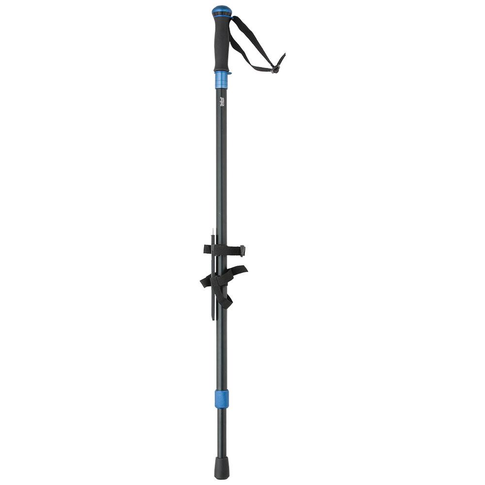 Cathedral Peak Hiking Staff Silver and Blue w/ Blade Real Cheap Online