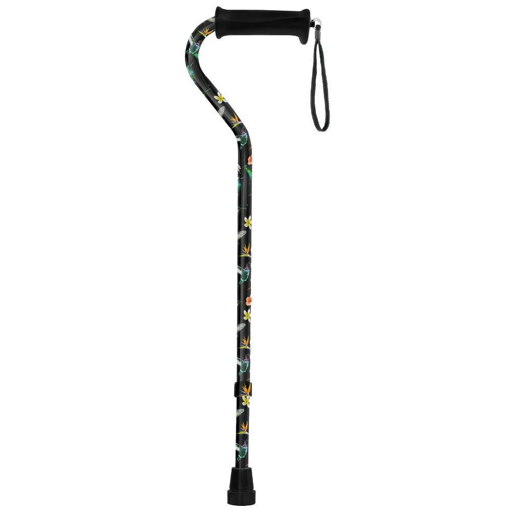 Flight of the Hummingbird Adjustable Cane: Comfort Grip Offset Outlet Great Deals