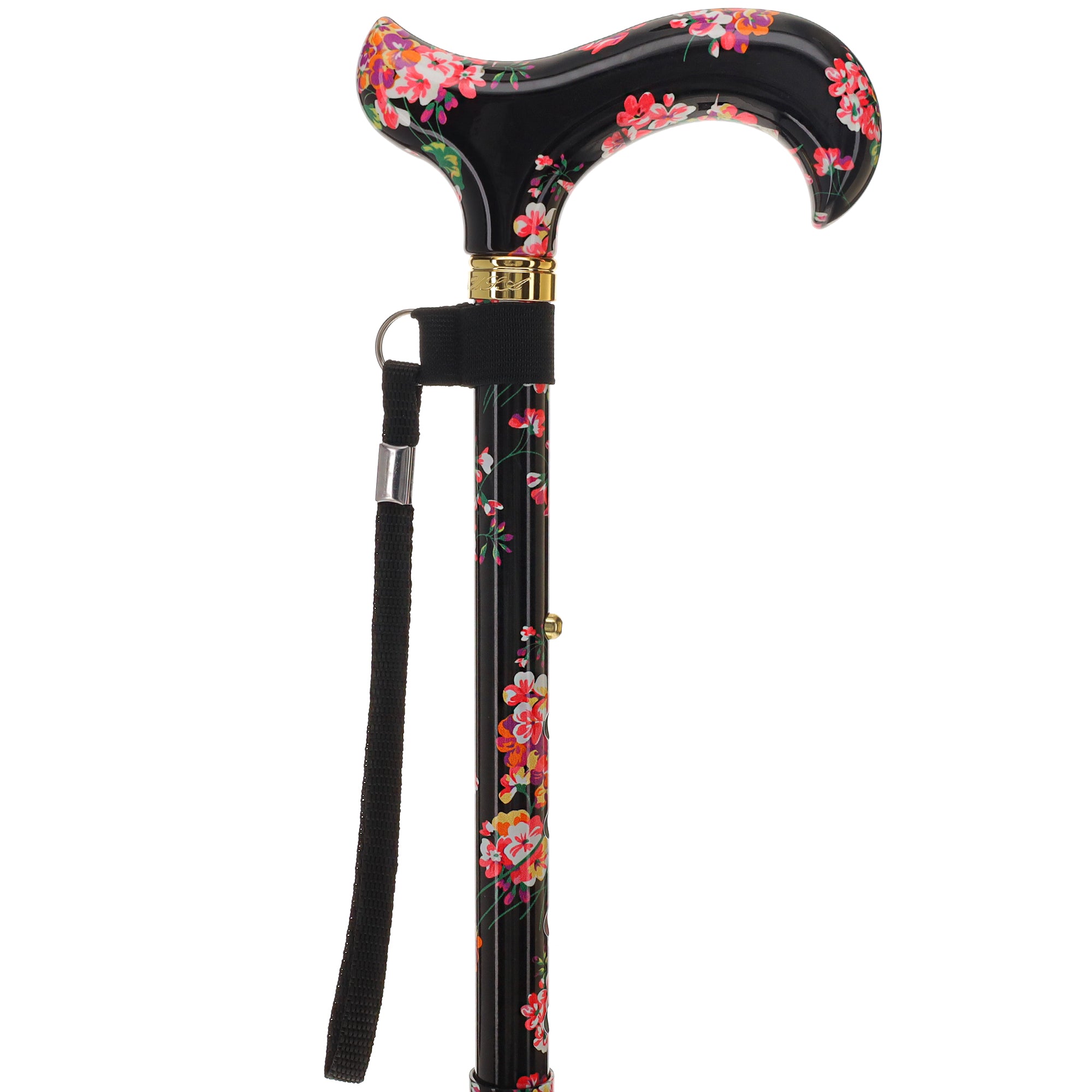 Blooming Floral FashionStix: Chic Folding Walking Cane Clearance Get Authentic