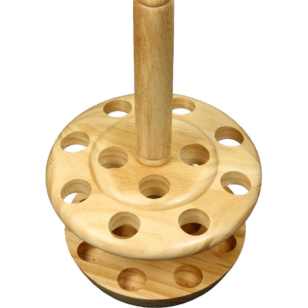 Floor Cane Stand - Pine Wood Cheap Amazon