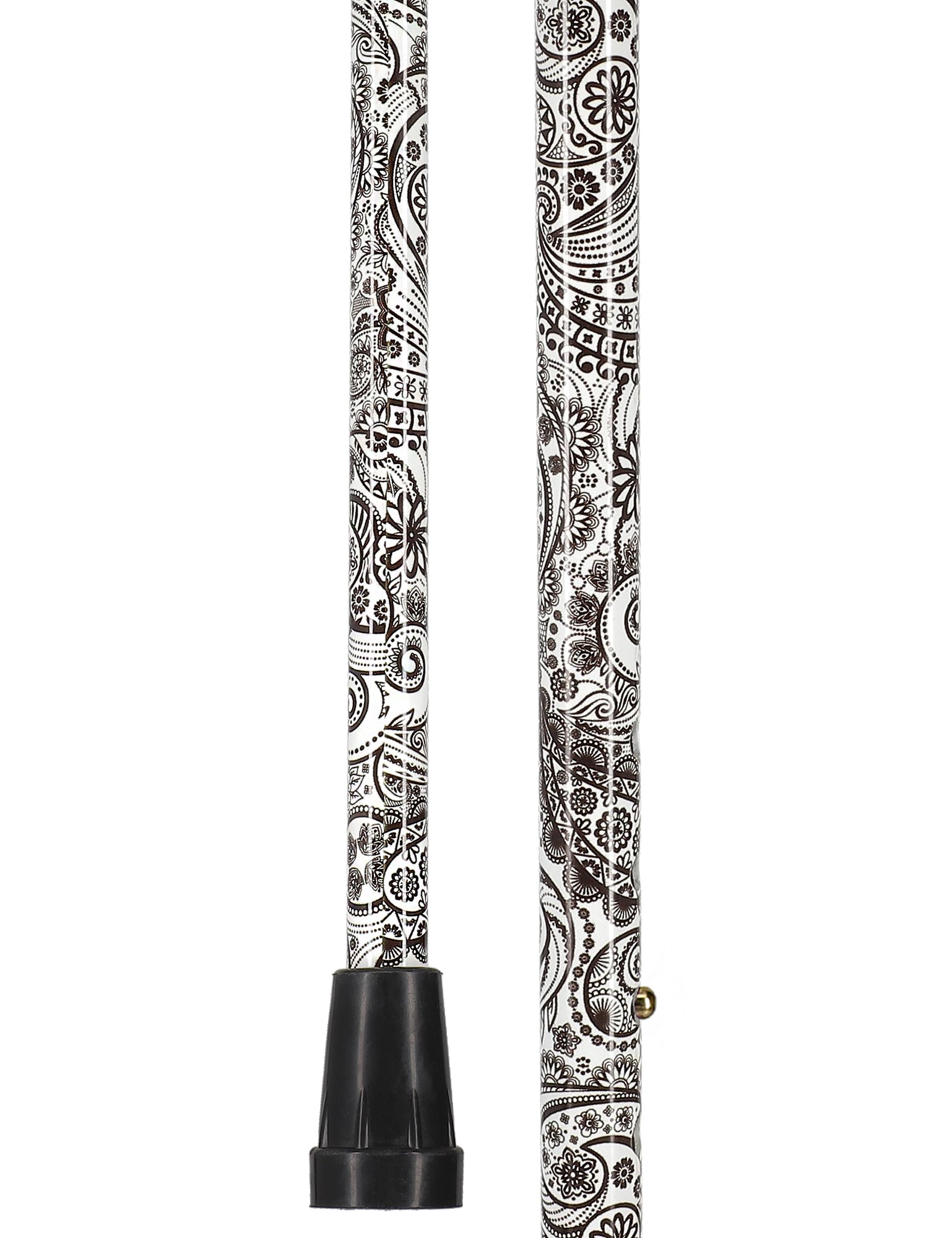 Rhinestone Designer Cane: Black & White Majesty Pearlz Visit Online