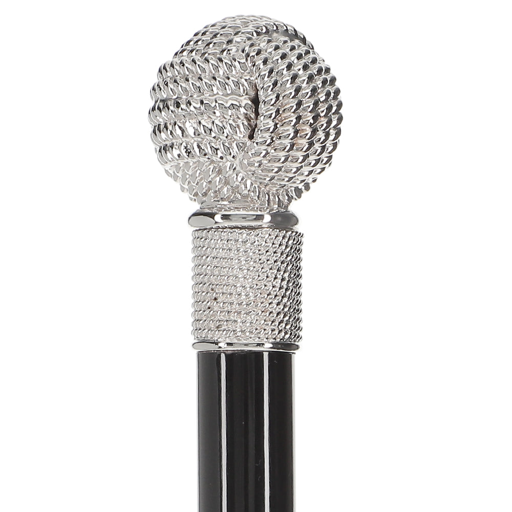 Italian Import - Sailor Money Fist Knot: 925r Silver Rope Cane Sale Sast