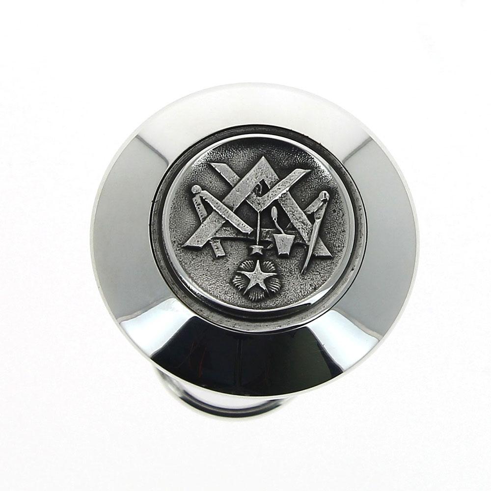 French Masonic Silver Plated Cane: Carbon Fiber Shaft Outlet Buy