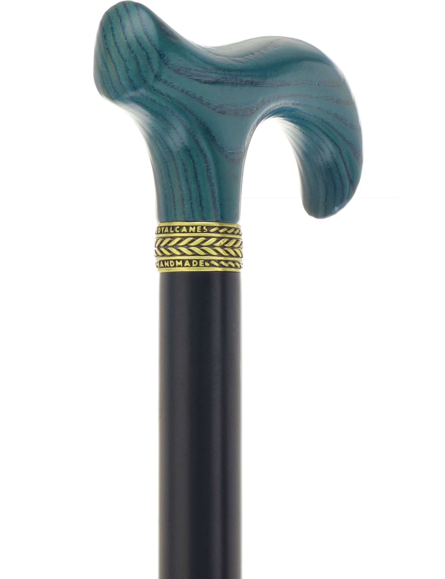 Blue Denim Derby Cane: Ash Wood, Brass Clearance Amazing Pice