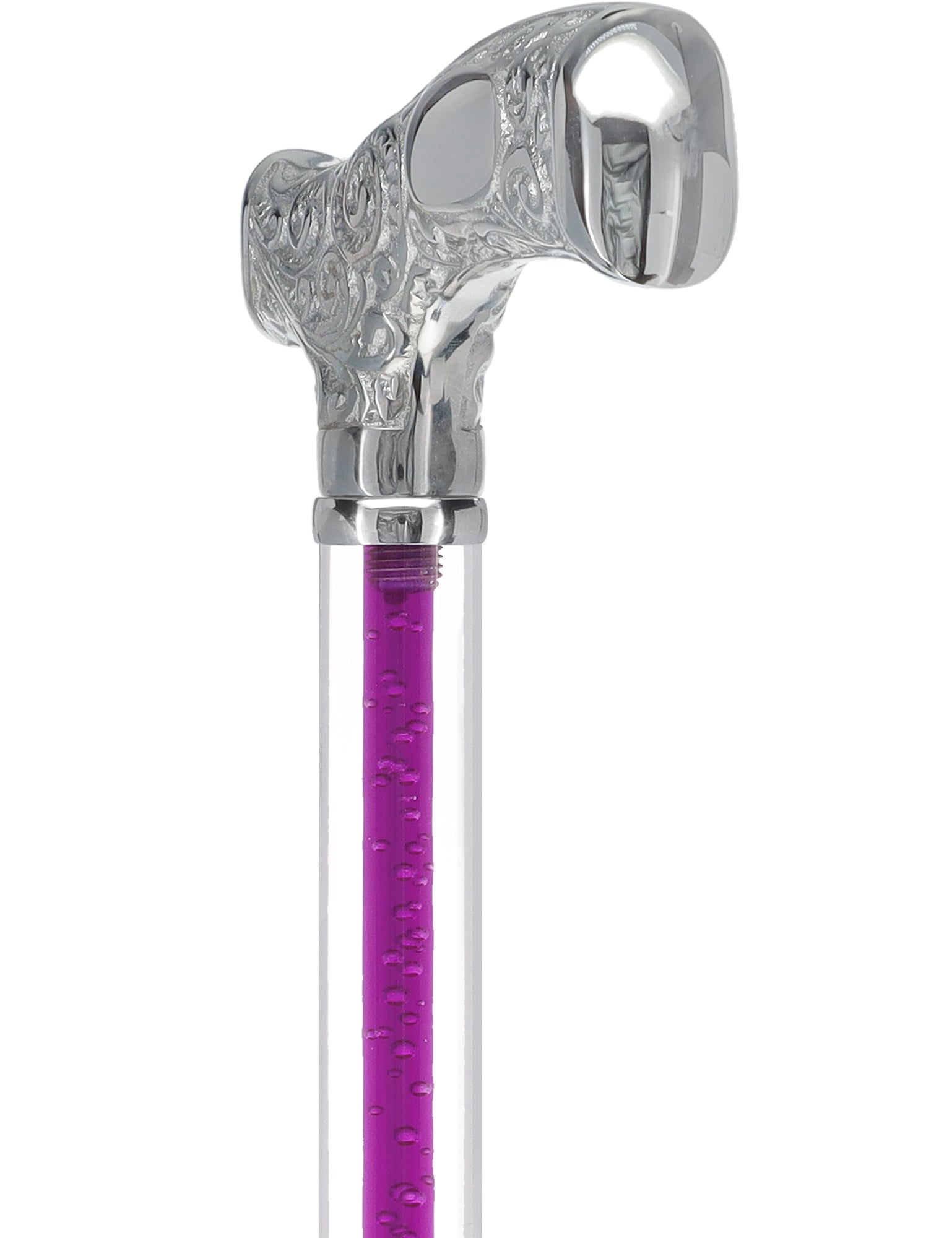 Make It Yours: Color Invisible Clear Shaft w/ Premium Chrome Brass Cane Buy Cheap Outlet