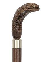 Scratch and Dent Brown King Cobra Imitation Wood Handle - Italian Handle w/Custom Shaft and Collar V3439 Find Great Cheap Online