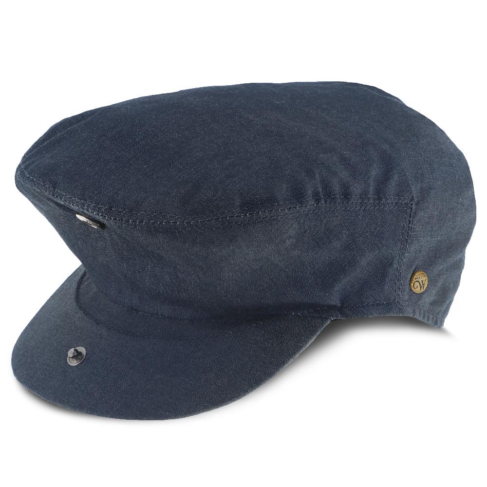 Blueprint - Walrus Hats Navy Cotton Ivy Cap Discount Wholesale