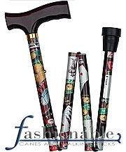 Casino Folding Walking Cane Free Shipping Big Sale