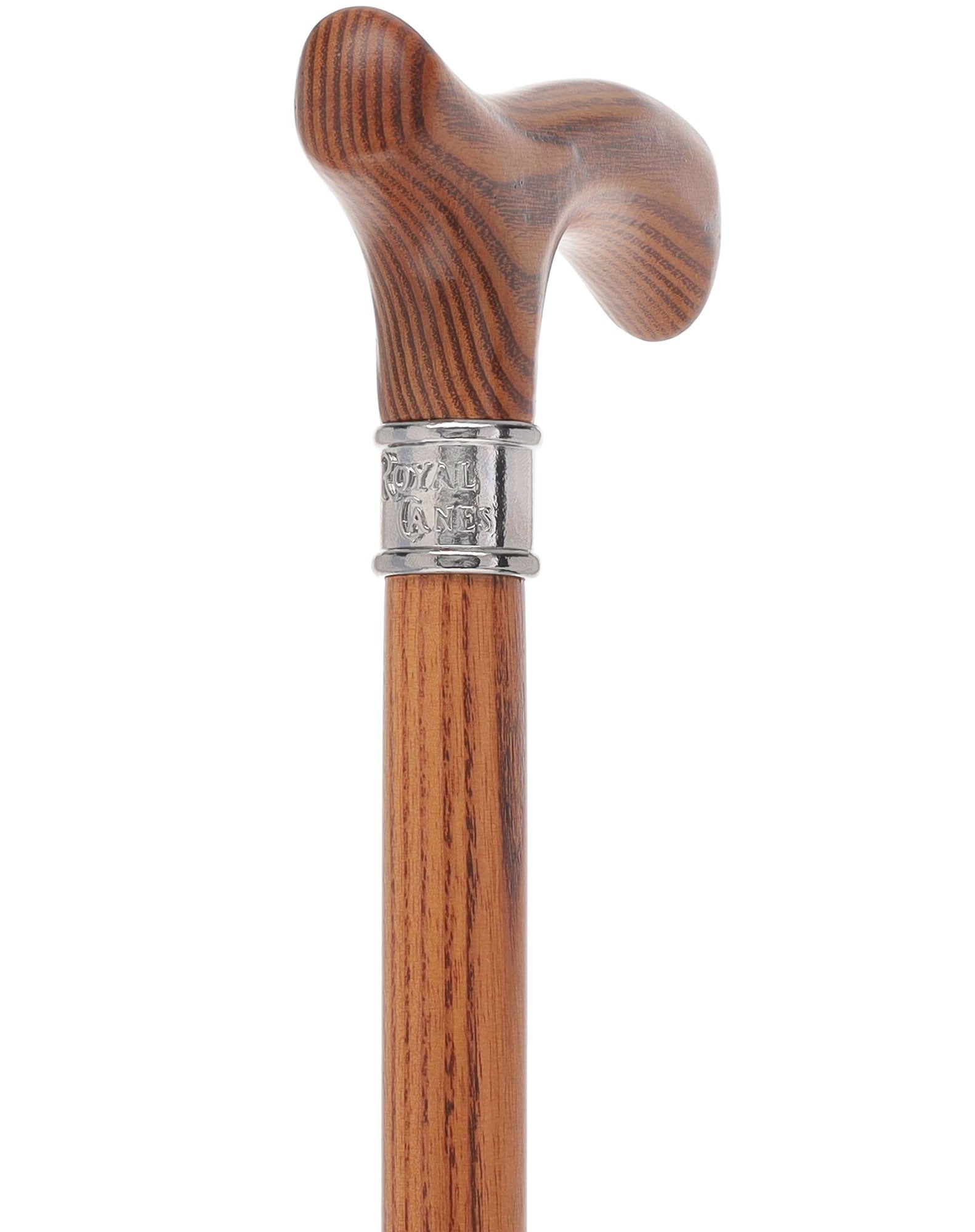 Royal Canes Fritz Comfort Grip: Matching Wood Handle & Shaft, 4 Stained Colors Discount Free Shipping