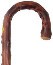 Congo Tourist Cane - Chestnut Shaft, Authentic Feel Browse For Sale