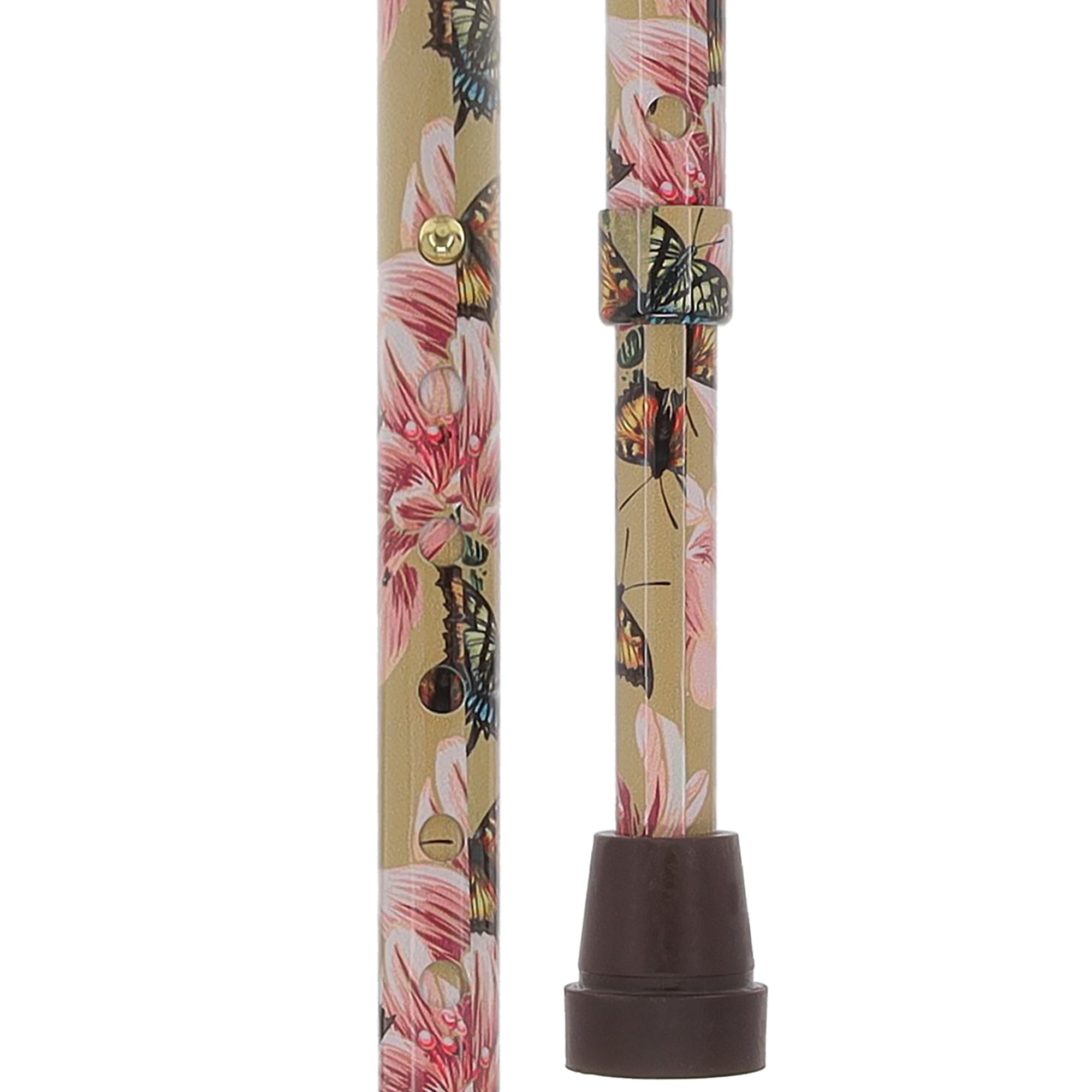 Lily & Butterfly: Adjustable Comfort Grip Offset Walking Cane Genuine Online